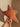 Ferm Living Star Cushion in brown clay, second view