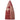 Maileg Pixy Hat Onesize, a 53cm patchwork hat in red and natural-toned fabrics