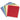 Awagami Mingeishi A4 Coloured Washi Paper, 20 pack