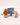 The Gruffalo's Child book with two felt finger puppet toys on a white background