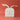 A puzzle called Mama packaged in a sweet cotton bag with rabbit-ear ties on a red background.