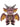 Charlie Bears Sorrel, a 32cm purple plush Firedrake dragon with horns, wings and a necklace