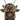 Plush toy resembling a bear with insect wings and antennae on a white background
