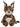 A plush toy of a lynx, featuring brown and black stripes, white accents on the face and belly, and long pointed ears with black tufts, set against a plain white background.