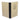 A kraft paper binder with a black spine. The front cover features a black printed crest along with two blank lines for writing.
