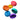 Stapelstein Balance Stepping Stones Original, Set of 6, Rainbow from Australia
