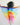 gril in rainbow dressup wings