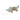 Little Dutch Safari Friends Wooden Pull Animal, a green wooden crocodile on illustrated wheels, from 18 months