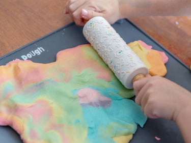 Bio Dough, Embossed Silicone Rolling Pin