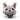 Plush bulldog toy with a visible brand tag on a white background