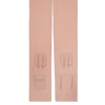 Ferm Living Settle Door Curtain in rose, an 85 x 205 cm recycled cotton play curtain with windows and a mailbox