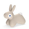 Quut Hoppi Bunny Light Grey, a 50 × 56 cm inflatable bunny bouncer in vinyl