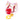 Quut Beach Essential Set Cherry, a Bucki, Raki and Magic Shaper in a clear bag 39 × 28 × 21 cm