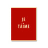1973 Je T'aime greeting card — front