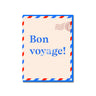 1973 Bon Voyage Letter greeting card — front
