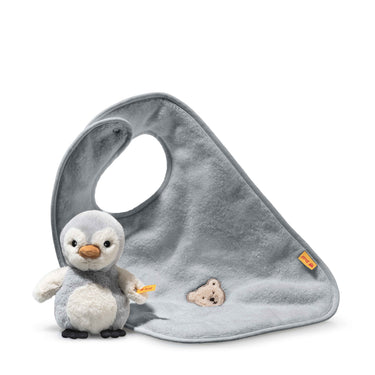 Steiff - Lio Penguin with Rattle and Bib Gift Set