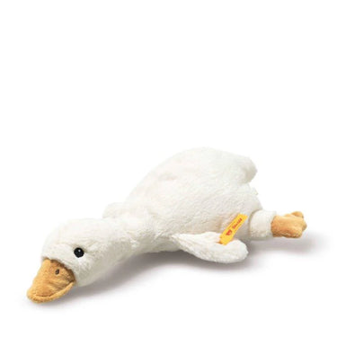 Steiff Soft Cuddly Friends Gilda the Goose Rattle, 21 cm