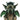 A green plush dragon toy with dark green wings, a beige belly, and brown eyes, photographed against a plain white background.