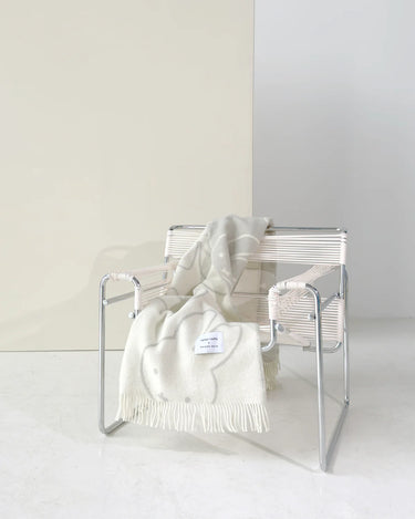 Maison Deux Miffy Blanket, White Cloud