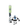 A tube of plastic bricks that makes a white robot