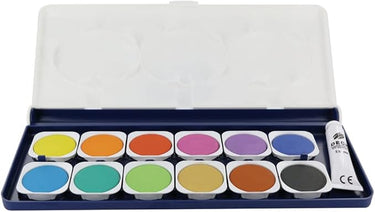Kum Watercolour Palette & Tube Paint Box Set