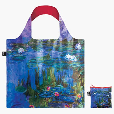Loqi Claude Monet Water Lilies Recycled Bag - One Size
