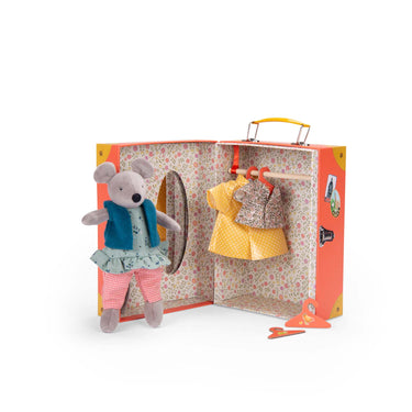 Moulin Roty "La Grande Famille" Nini Little Wardrobe Suitcase