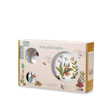 Trois Petits Lapins Porcelain Dish Set