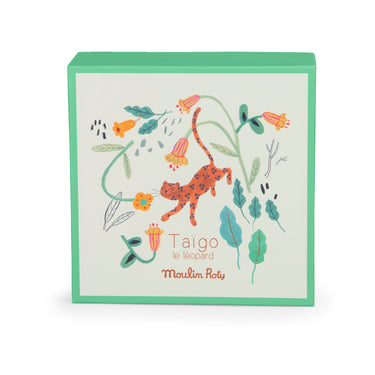 Moulin Roty "La Foret Mawa" Taigo the Leopard Comforter