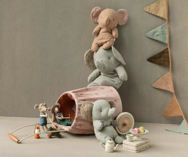 Maileg, Safari Friends Elephant - Vintage Rose