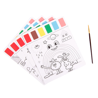 Moulin Roty "Les Schmouks" Magic Palette Painting