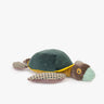 Moulin Roty Large Turtle, a 60 cm soft turtle in cotton, polyester, linen and metallised fibres, from Tout autour du monde