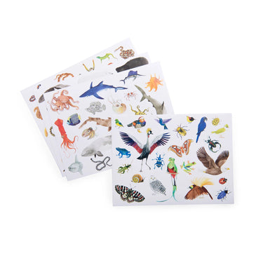 Moulin Roty "Autour du Monde" Pack of 78 Stickers