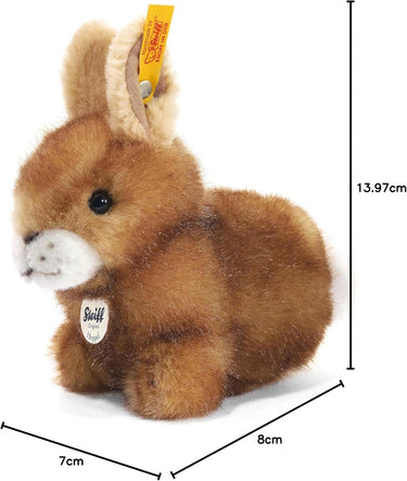 Steiff, Hoppel Rabbit Brown Tipped