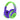Moki Mixi Volume Limited Wireless Over-Ear Headphones. Green & Purple