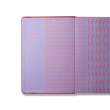 Any Day Now Dot Grid A5 Notebook, Burgundy