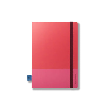 Any Day Now Bound Plain A5 Notebook, Watermelon & Fusica