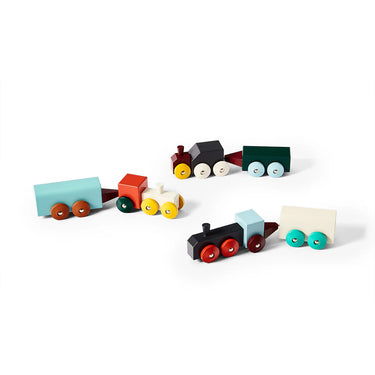 Hovers Wooden Train Building Set by Areaware
