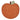A stylized Ferm Living orange-brown apple rug with a small dark brown stem and a muted sage green leaf, shown on a plain white background.
