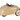 Maileg Car Mouse Wheat, a 12.5cm metal mouse car with a pull string