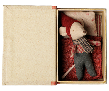 Maileg, Christmas Mouse Baby in Book