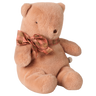 Maileg Teddy Bear Plush Small in vintage rose, a 19cm polyester plush bear with a ribbon bow