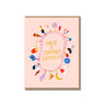Carolyn Suzuki Charmed Birthday greeting card — front