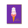 Carolyn Suzuki Gelato greeting card — front