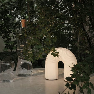 Ferm Living, Vuelta Rechargeable Lamp Blanc