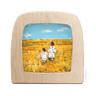 Toverlux Sisters silhouette by Gwen's Illustrations, 19 × 19 cm summer scene