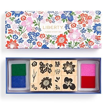 Liberty Rubber Stamp Set Multi-Coloured