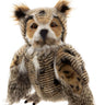Charlie Bears Group Captain Morris, a 42cm amber, white and black plush owl from the Plush Collection