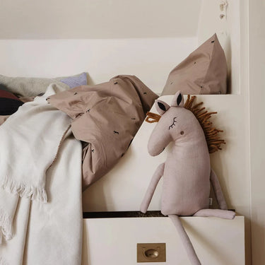 Ferm Living, Kussen Horse Throw Pillow - Dusty Rose