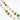 Tara Treasures Pom Pom Garland, Spring Colours
